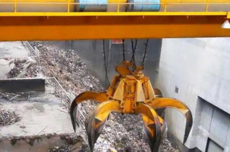 垃圾抓斗起重機